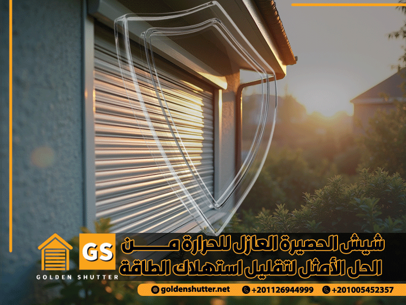 شيش الحصيرة العازل للحرارة من جولدن شتر الحل الأمثل لتقليل استهلاك الطاقة