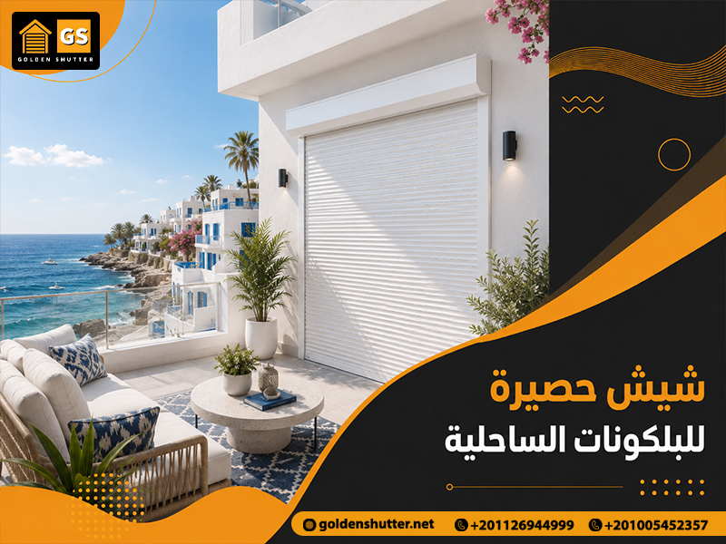 شيش حصيرة للبلكونات الساحلية